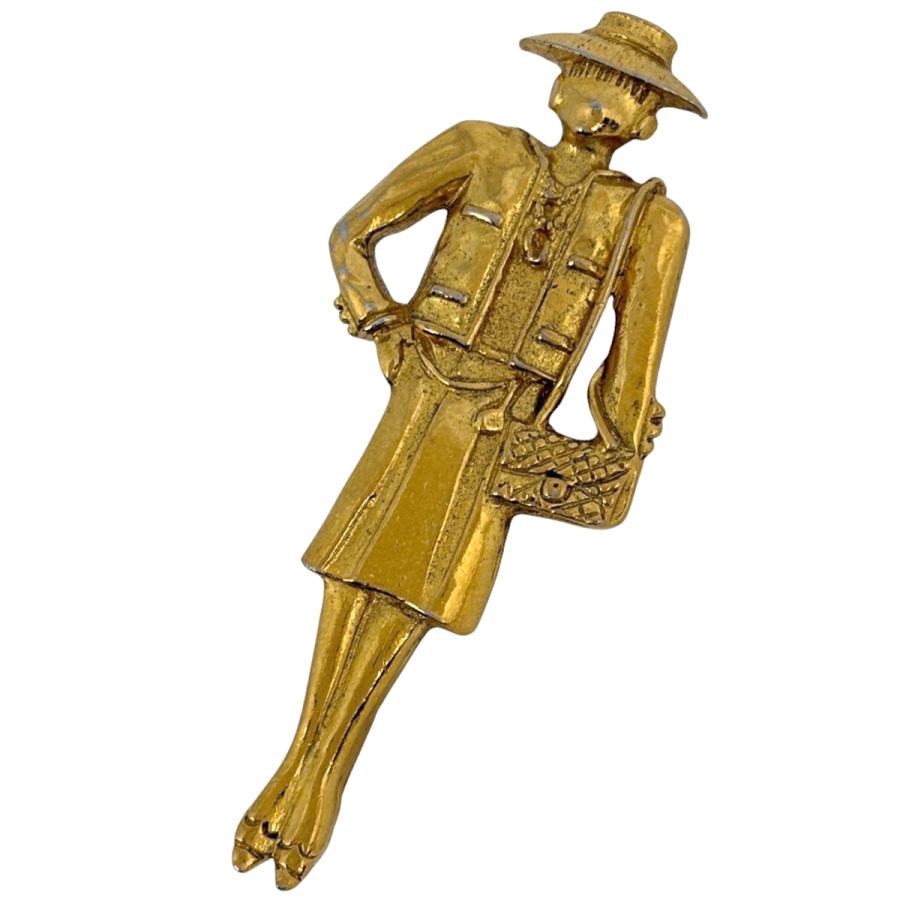 CHANEL（シャネル） ココシャネル ブローチ マドモアゼル ブローチ GP