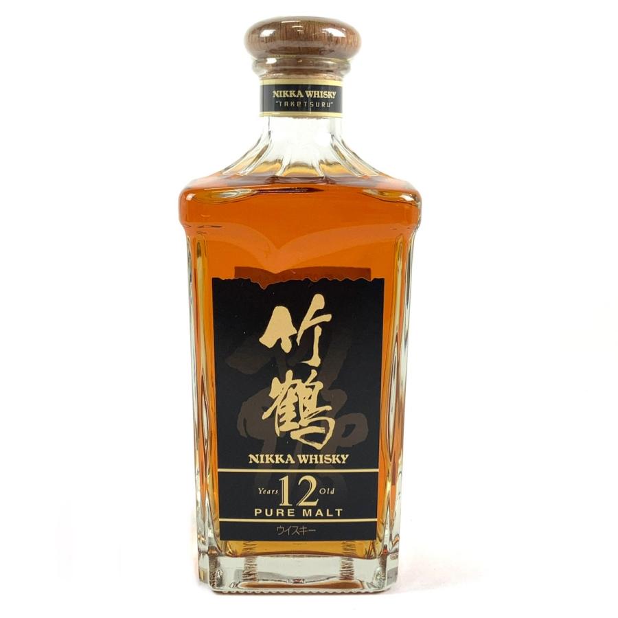 東京都内限定お届け ニッカ NIKKA 竹鶴 12年 ピュアモルト 角瓶