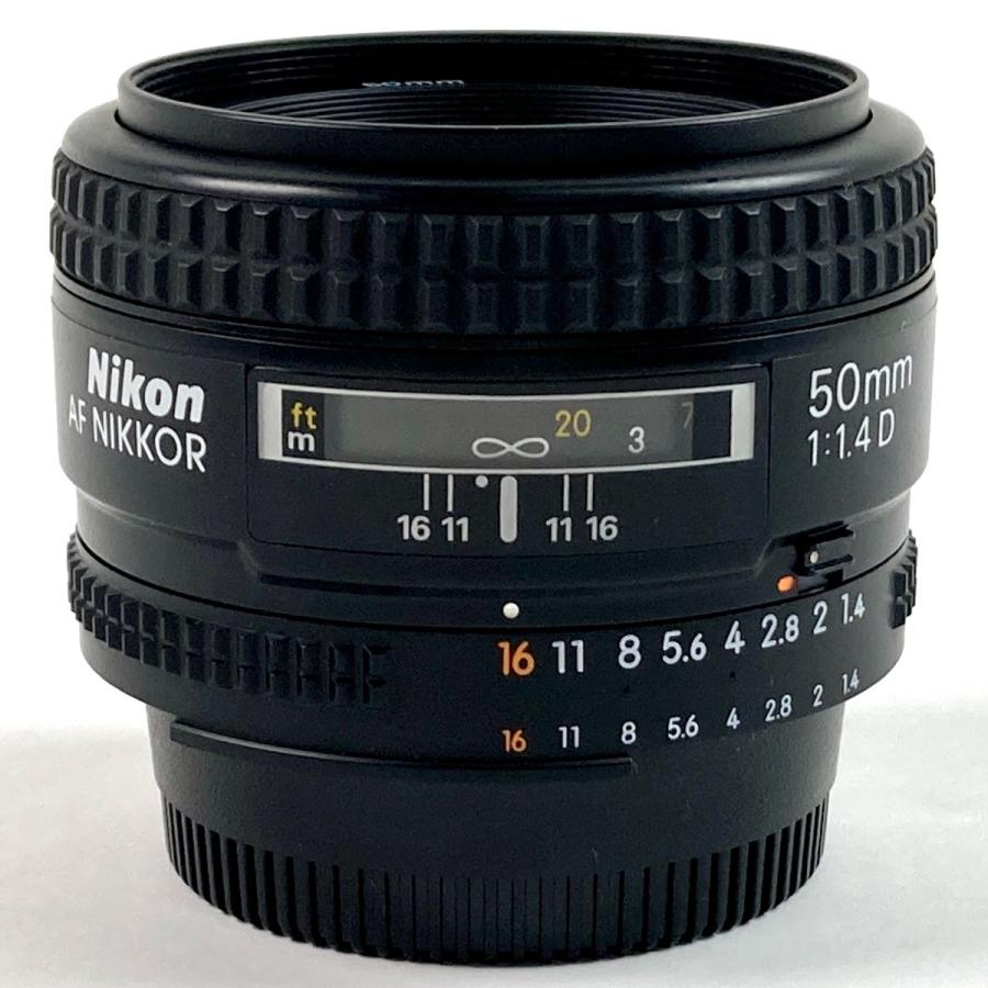 AF nikkor　50mm f1.4 オートフォーカスレンズ 美品 ニコン Nikon AF NIKKOR 50mm F1.4D 一眼カメラ用レンズ（オート