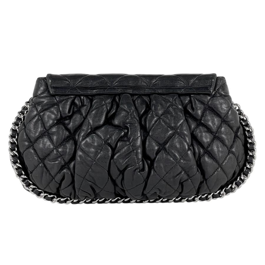 シャネル CHANEL マトラッセ ショルダーバッグ バッグ ファブリック レディース ブラック系 【中古】 CHANEL（シャネル） （中古）シャネル マトラッセ チェーン ショルダー