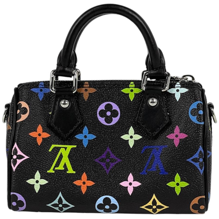 LOUISVUITTON 　村上隆 マルチカラー　モノグラム　ブロン　ノワール 鮮烈な存在感。穂志もえかが魅せる｢ルイ・ヴィトン × 村上隆
