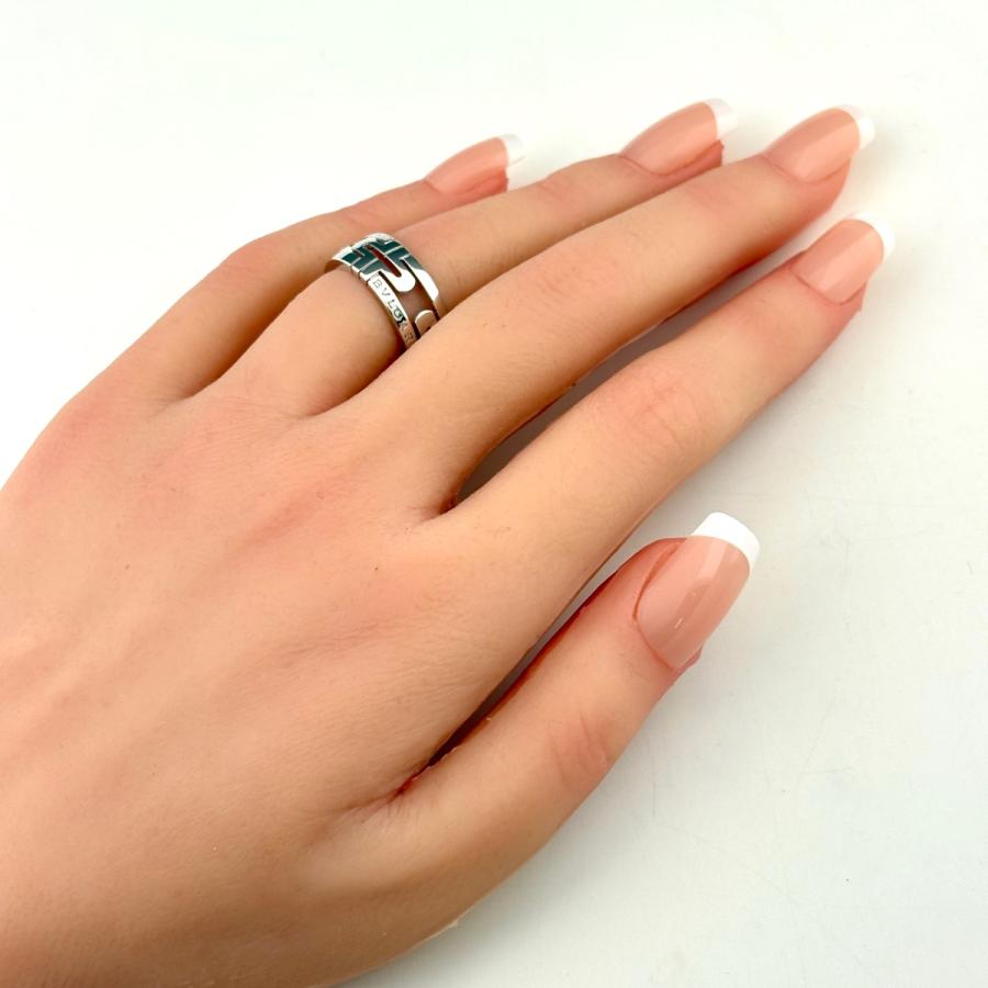 BVLGARI（ブルガリ） パレンテシ オープンワーク リング 指輪 リング 