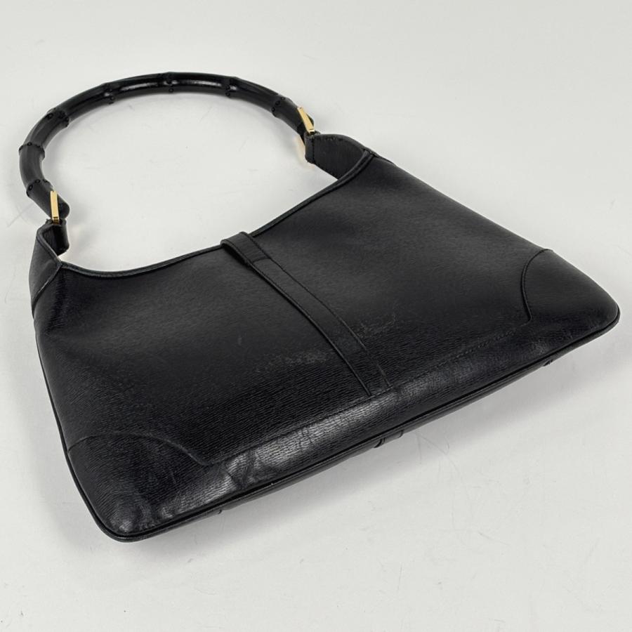 GUCCI（グッチ） ロゴ ショルダーバッグ バンブー ショルダーバッグ