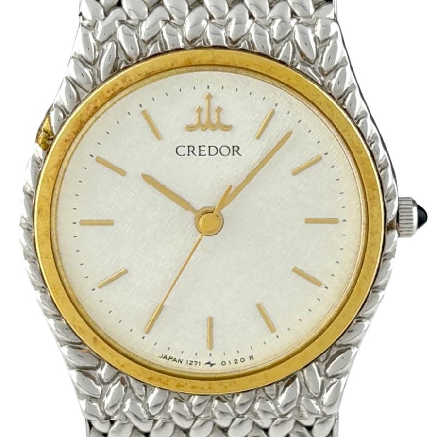 腕時計 レディース★SEIKO★クレドール★YGベゼル★ SEIKO セイコー クレドール シグノ GSWE861 ダイヤベゼル クォーツ