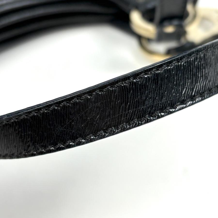 フェンディ FENDI ズッカ柄 ハンドバッグ ショルダーバッグ トートバッグ ハンドバッグ キャンバス ブラック 8BH156 レディース 中古_4