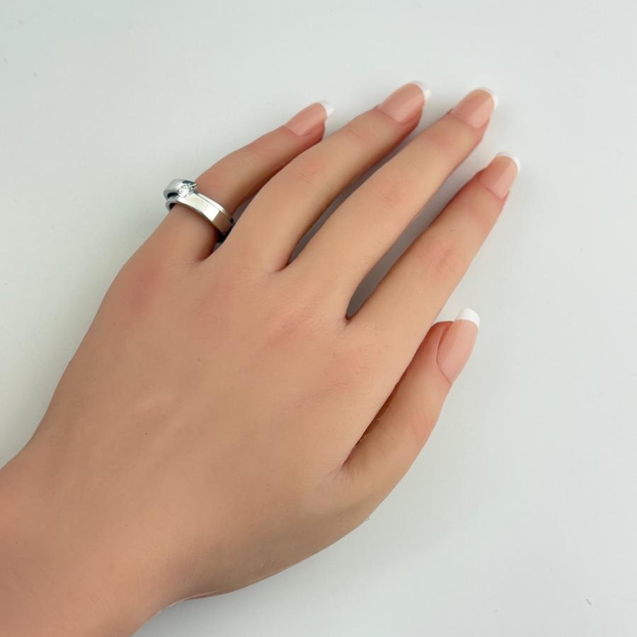 ダイヤモンド デザインリング プラチナ 指輪 リング 12号 Pt900