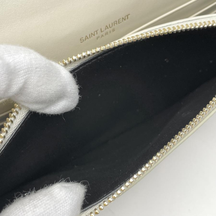 SAINT LAURENT サンローラン ケイト チェーン ウォレット クラッチ