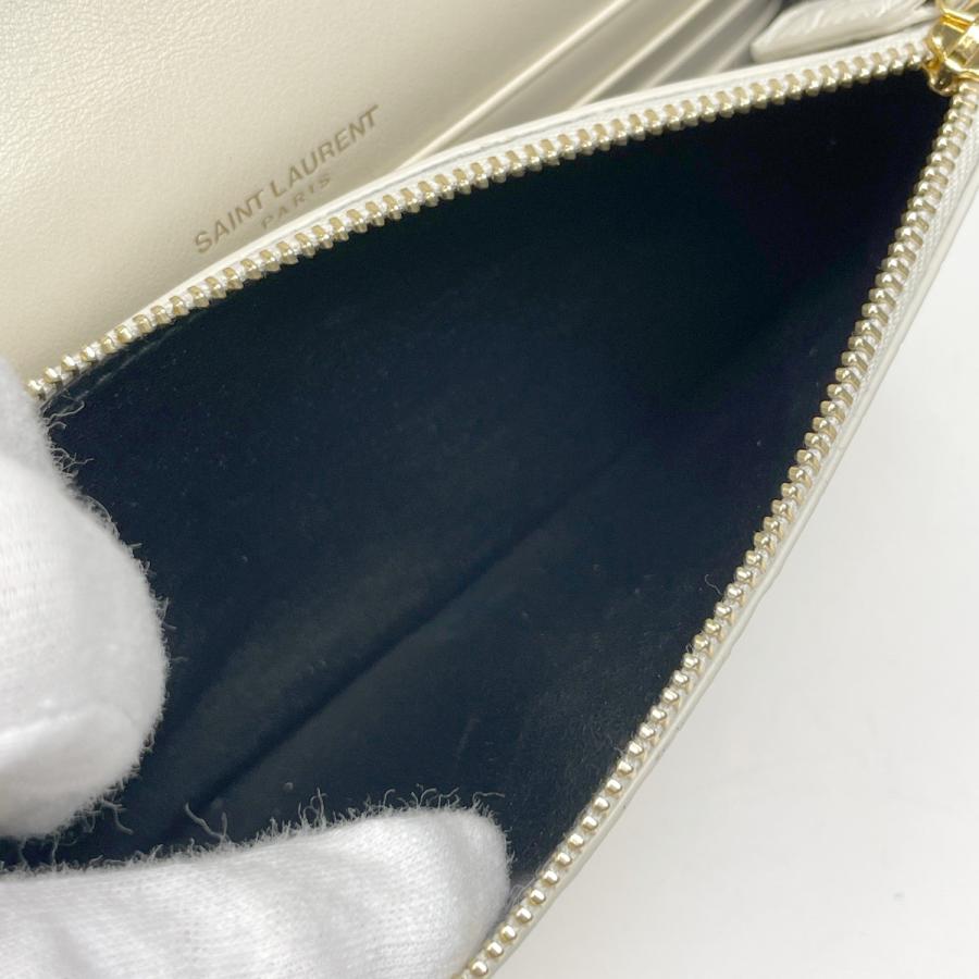 サンローラン SAINT LAURENT ケイト チェーンクラッチバッグ SAINT LAURENT サンローラン ケイト チェーン ウォレット クラッチ