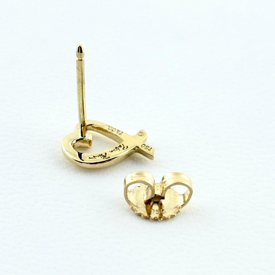TIFFANY&Co.（ティファニー） ラビング ハート ピアス YG イエロー