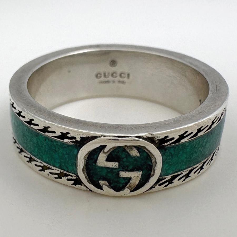 GUCCI（グッチ） インターロッキングG リング 指輪 リング シルバー925