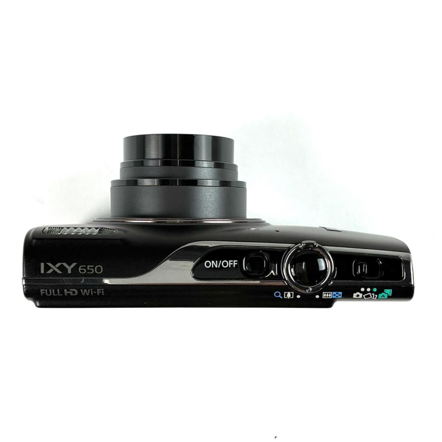 キヤノン Canon IXY 650 ブラック コンパクトデジタルカメラ 中古