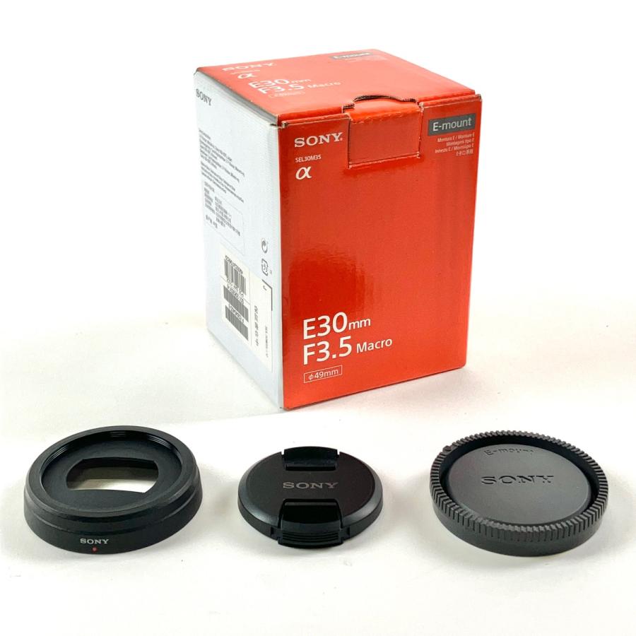 ソニー SONY E 30mm F3.5 Macro SEL30M35 一眼カメラ用レンズ（オート