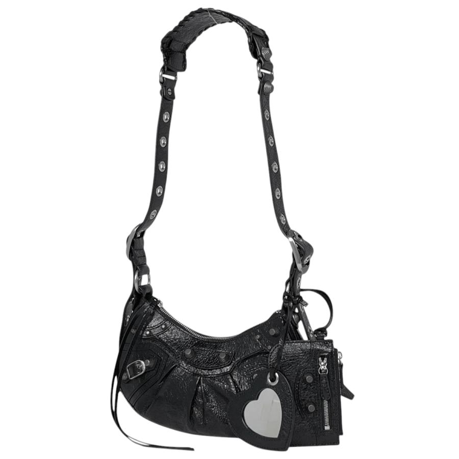 バレンシアガ BALENCIAGA ショルダーバッグ ル カゴール 702431 ブラック BALENCIAGA（バレンシアガ） ショルダーバッグ LE CAGOLE ル カゴール