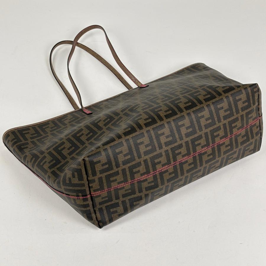 FENDI（フェンディ） ズッカ柄 トートバッグ 肩掛け ショルダー