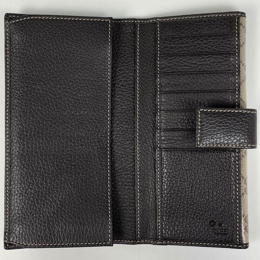 GUCCI（グッチ） GUCCI GG柄 二つ折り 長財布 GGクリスタル 札入れ 