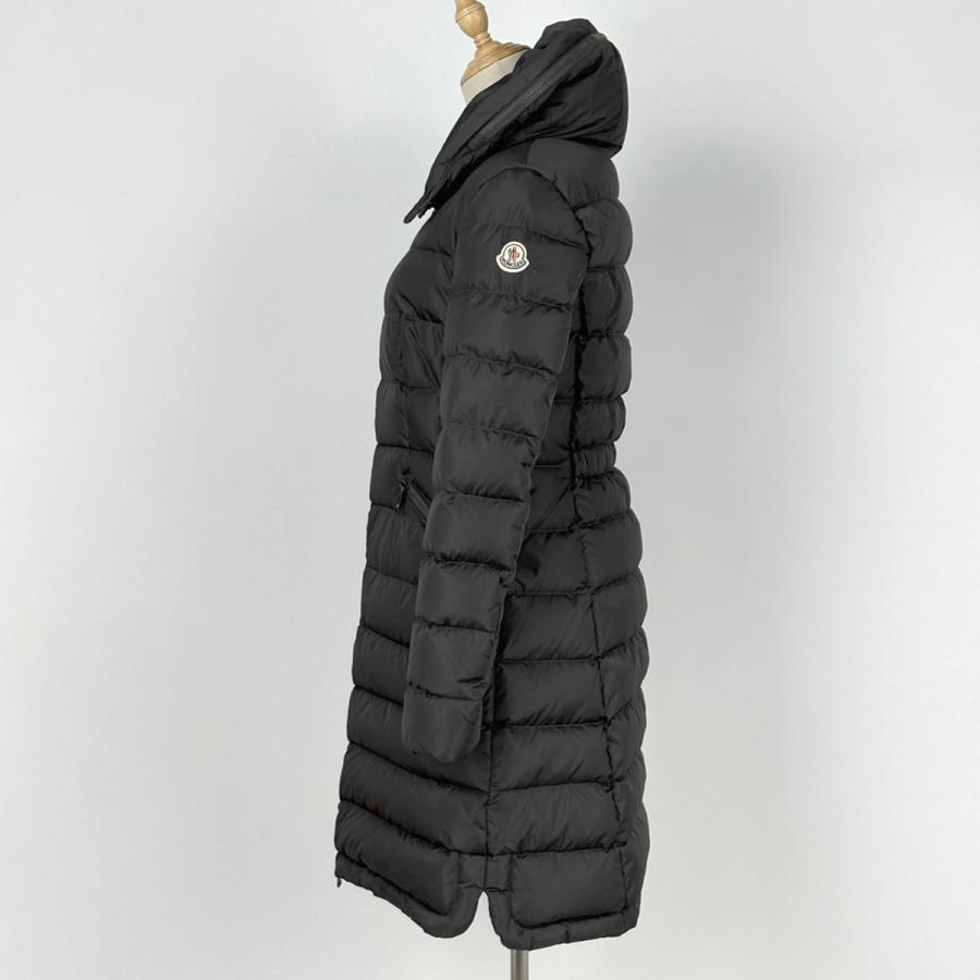 モンクレール　FLAMME ダウンコート　ダウンジャケット　レディース　黒　00 MONCLER（モンクレール） フラメッテ ダウンコート FLAMME ダブル