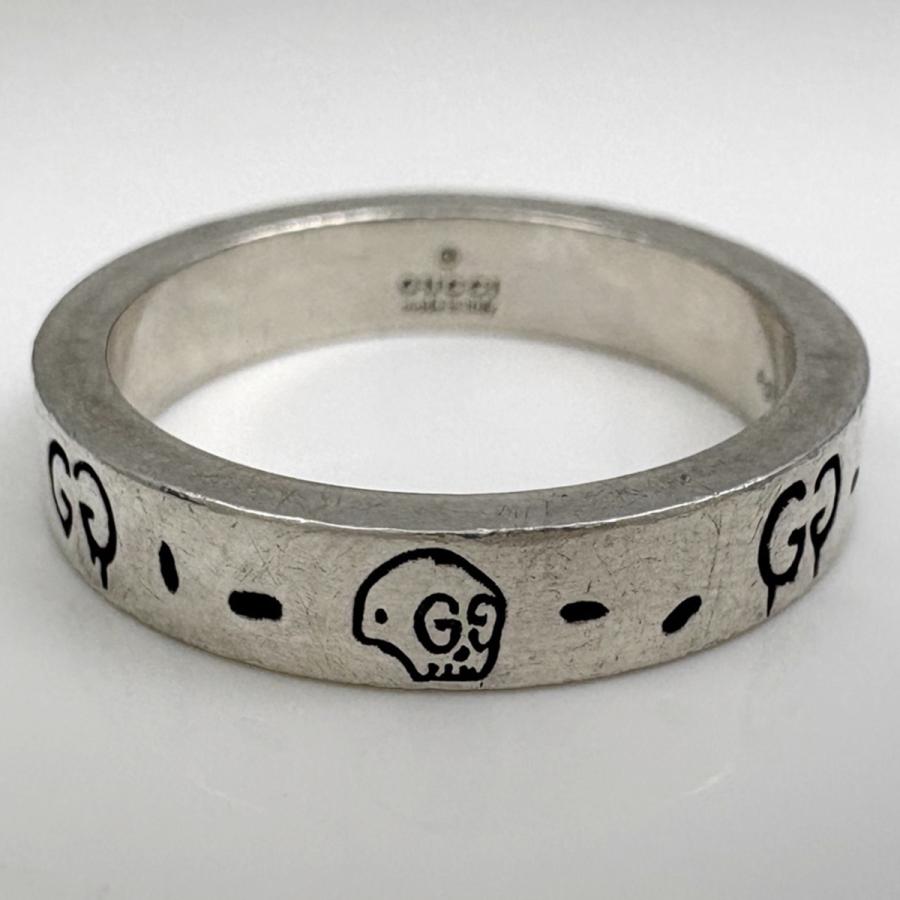 GUCCI（グッチ） グッチゴースト リング GG柄 ドクロ 指輪 リング 13.5
