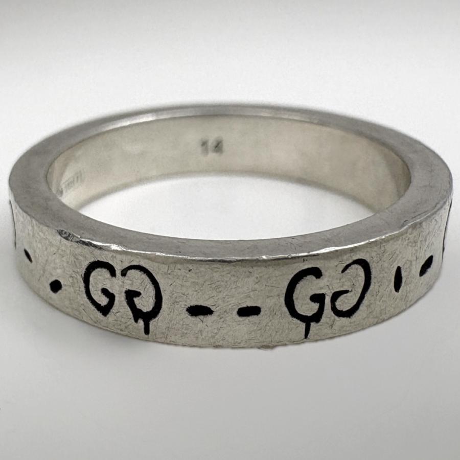 GUCCI（グッチ） グッチゴースト リング GG柄 ドクロ 指輪 リング 13.5