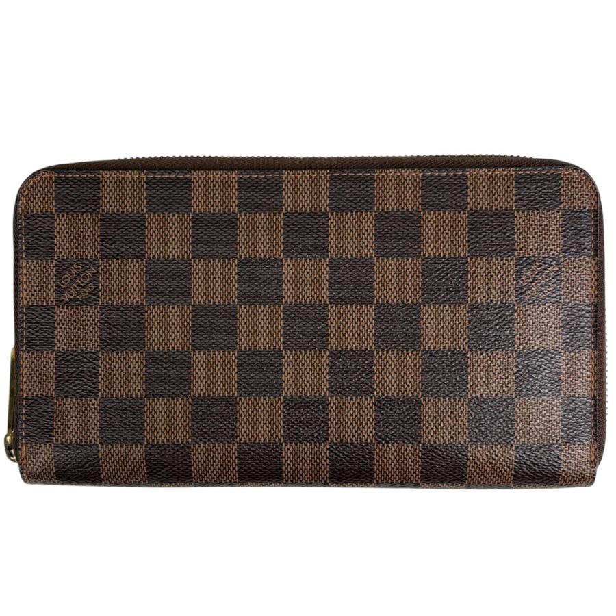 ルイヴィトン ダミエ エベヌ ジッピーオーガナイザー ラウンドファスナー LOUIS VUITTON（ルイ・ヴィトン） ジッピー オーガナイザー ラウンド