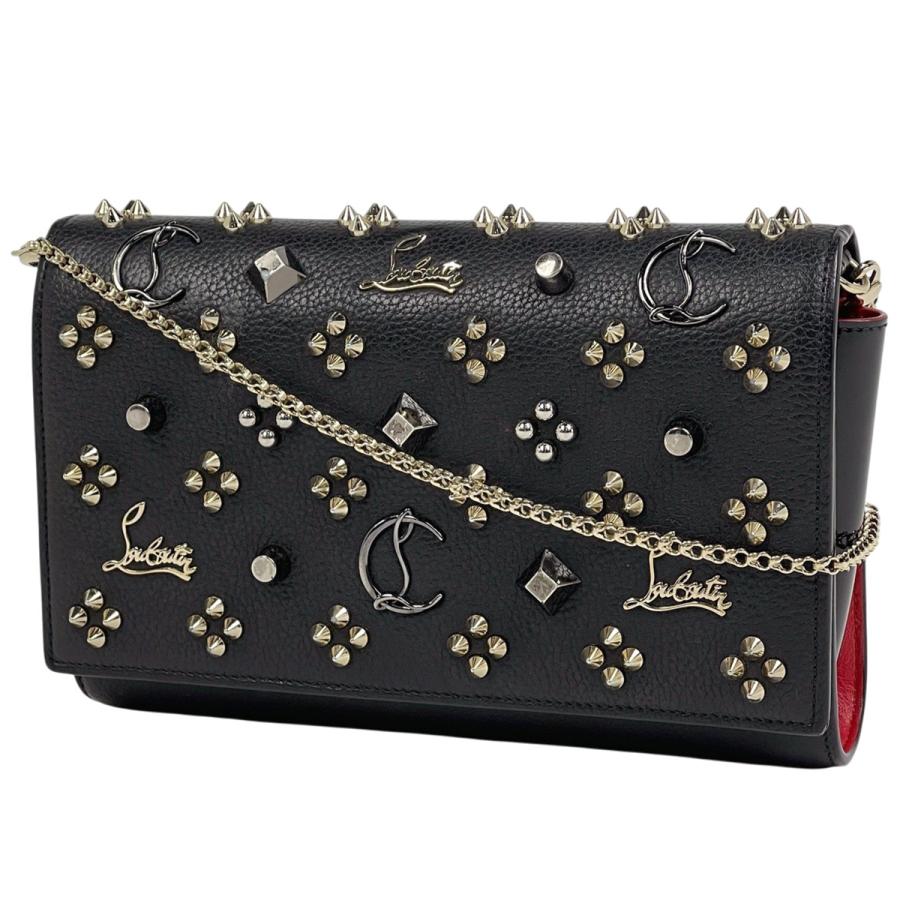 新品未使用　正規店購入　ルブタン パロマ スタッズ クラッチショルダーバッグ Christian Louboutin（クリスチャンルブタン） パロマ クラッチバッグ