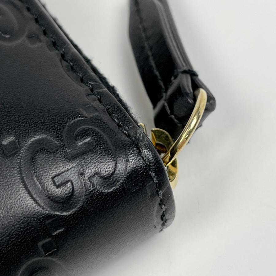 美品 GUCCI グッチ 長財布 GG柄 ラウンドファスナー シマ レザー GUCCI（グッチ） グッチシマ ラウンドファスナー 長財布 GG柄 長財布
