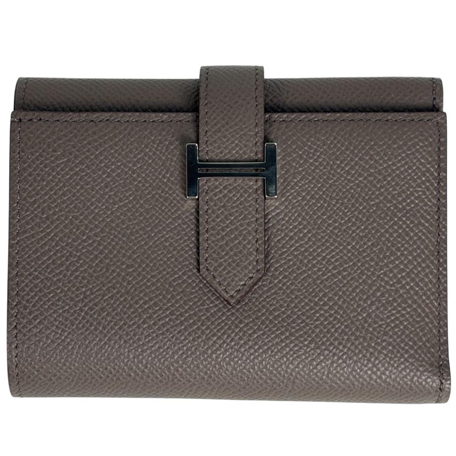 HERMES（エルメス） ベアン コンビネ Hロゴ 札入れ 小銭入れ 三つ折り 