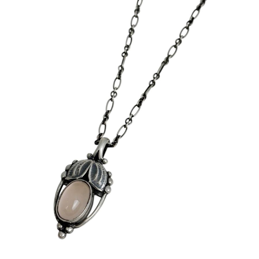 ジョージジェンセン Georg Jensen フラワーモチーフ ネックレス 2003