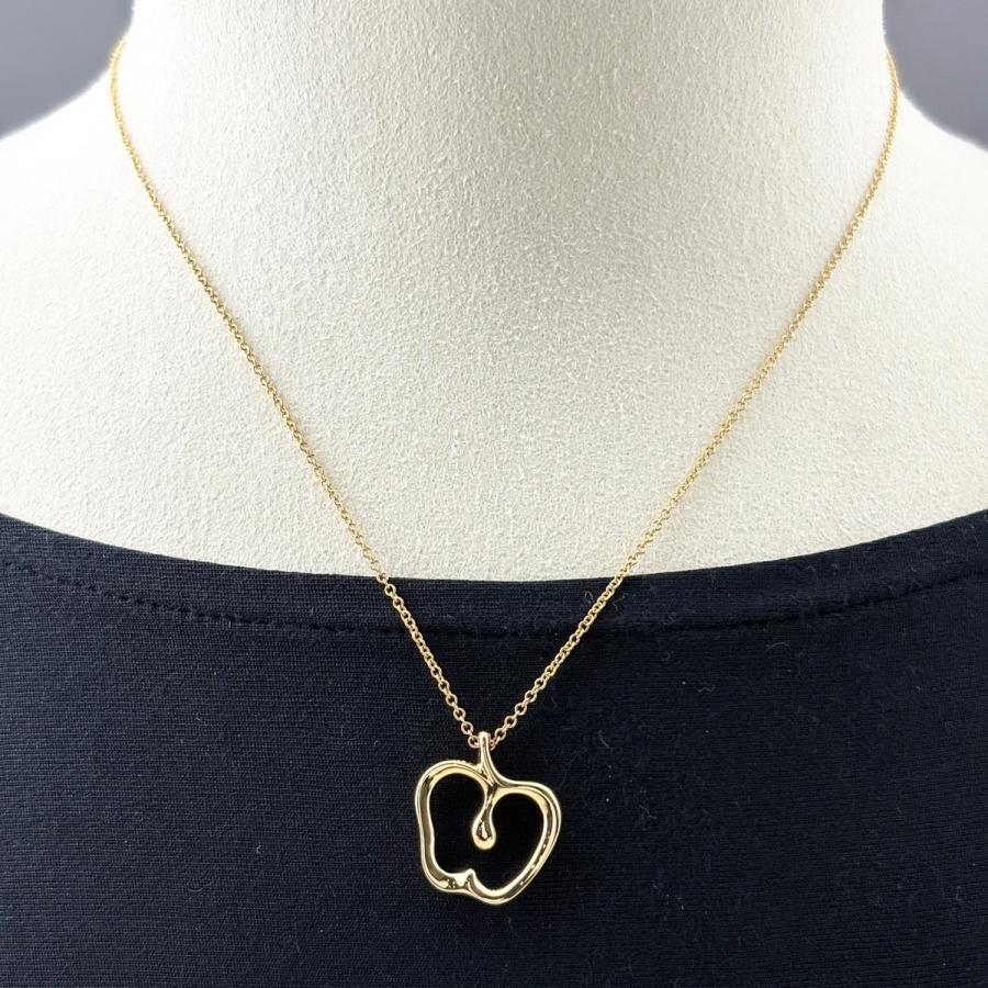 TIFFANY&Co.（ティファニー） アップル ネックレス YG イエロー
