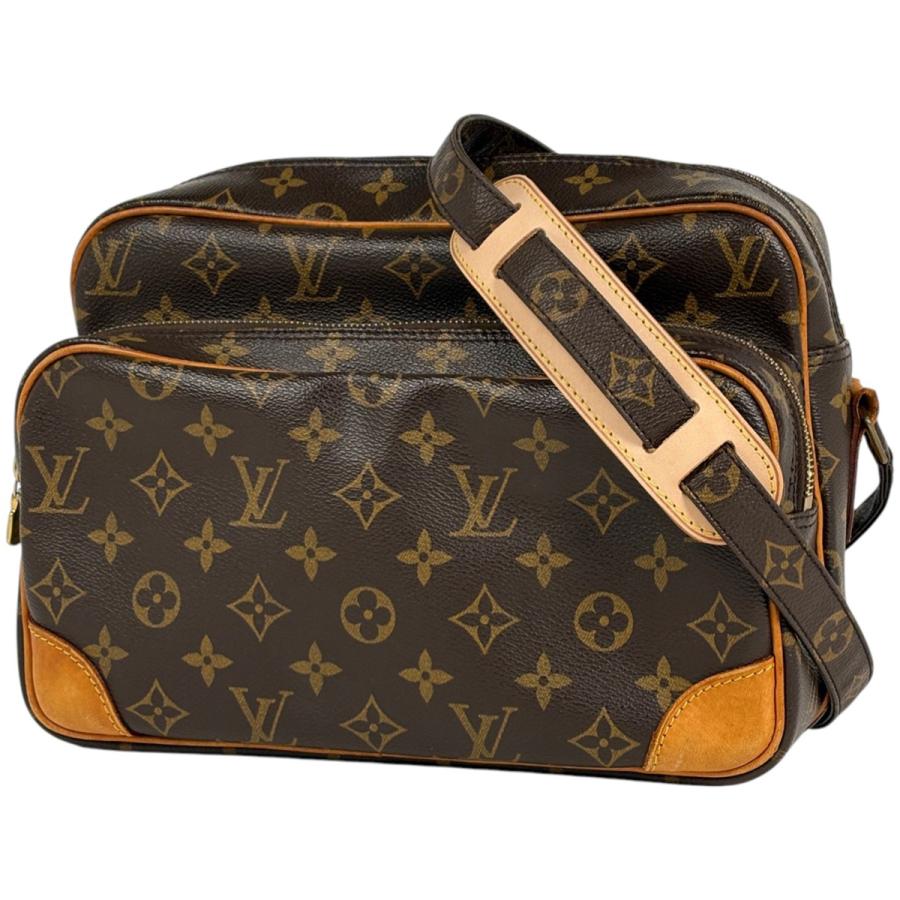 ★SALE【6bb2763】ルイヴィトン ショルダーバッグ モノグラム ナイル M45244 ブラウン【中古】レディース LOUIS VUITTON（ルイ・ヴィトン） ナイル ショルダーバッグ モノグラム