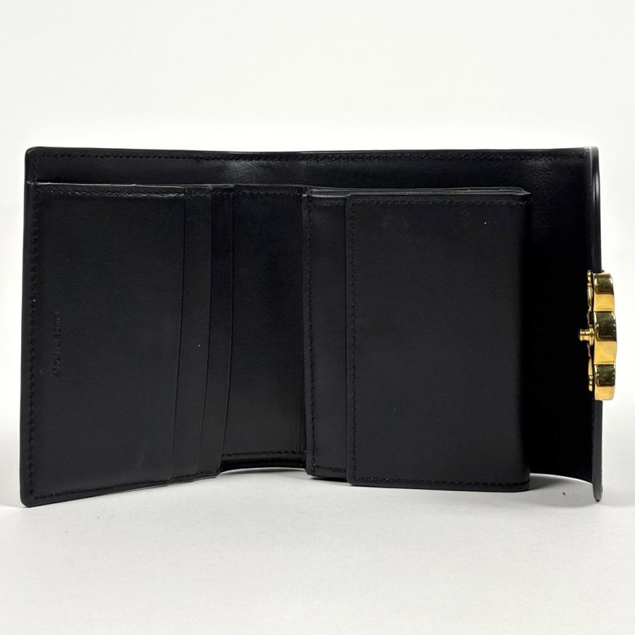 CELINE（セリーヌ） トリオンフ スモール フラップウォレット 三