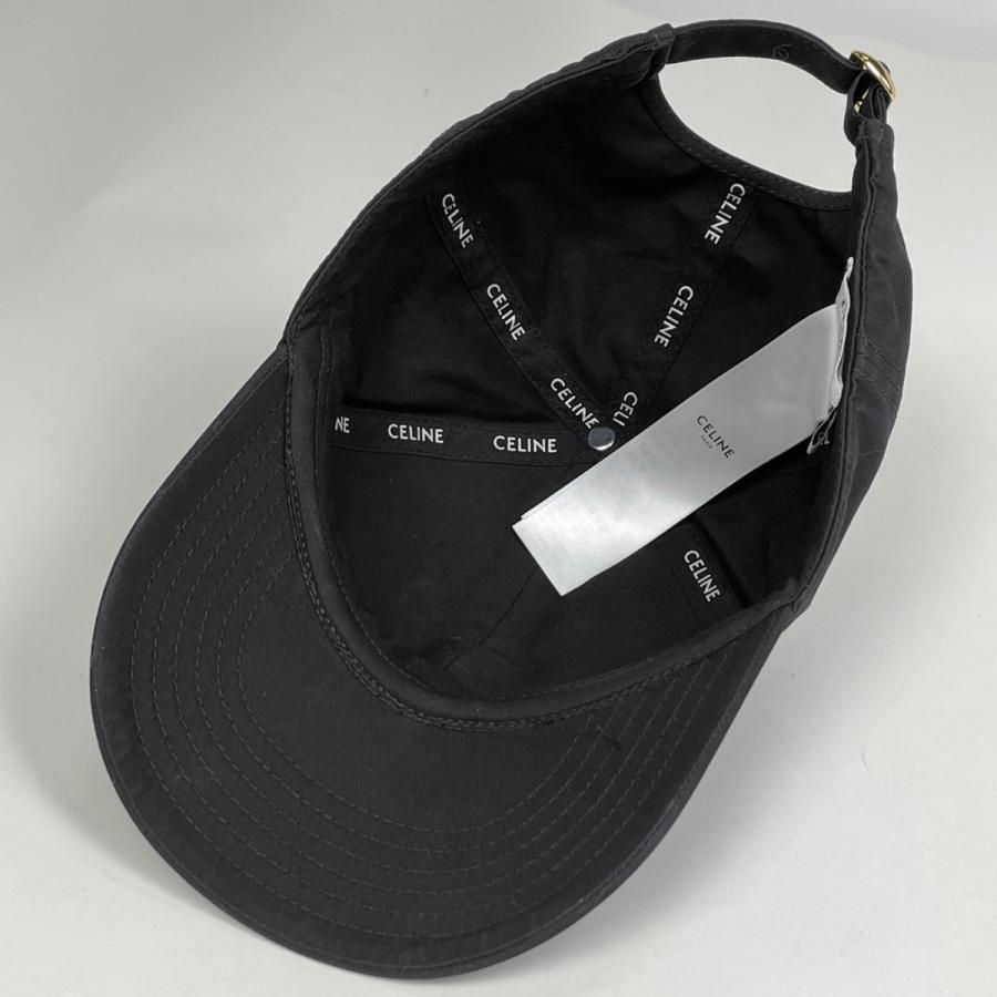 CELINE（セリーヌ） トリオンフ ベースボールキャップ ロゴ 帽子