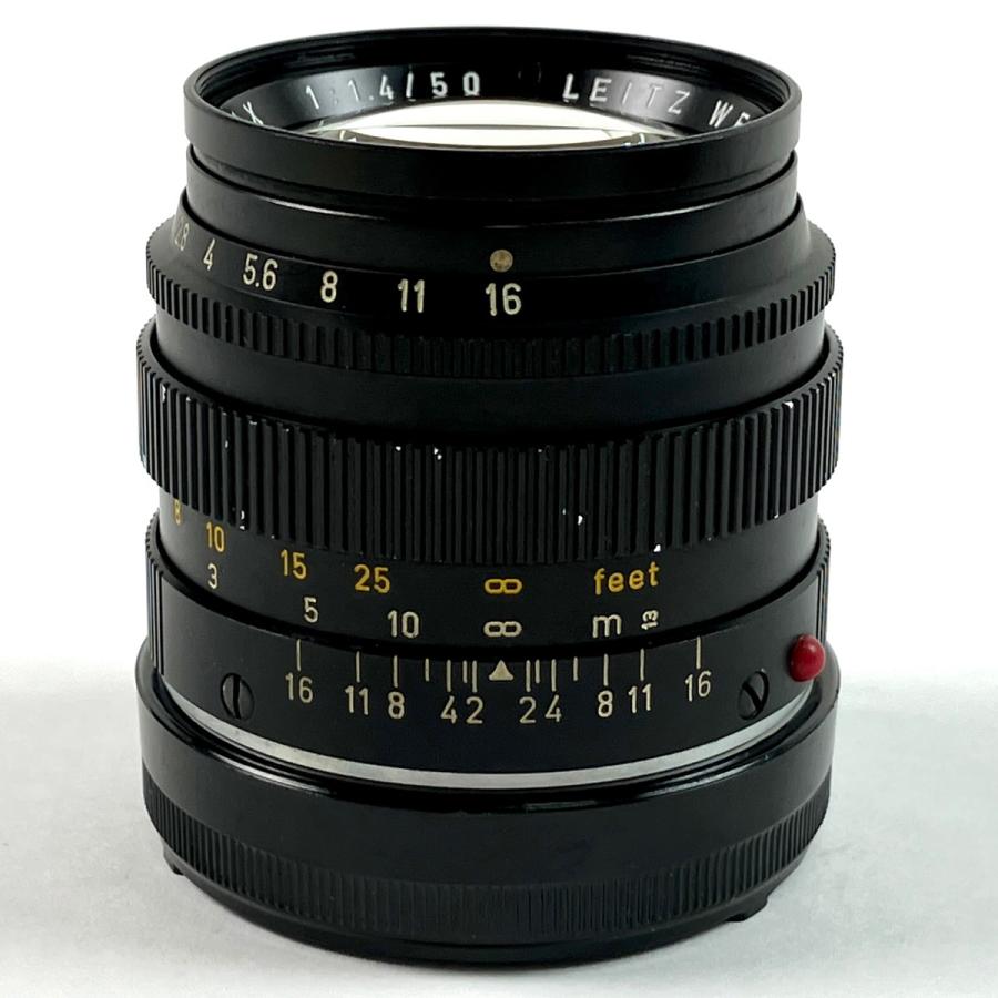 【中古】Leica ライカ SUMMILUX 50mm f/1.4 第2世代 ライカMマウント ライカ LEICA SUMMILUX 50mm F1.4 ズミルックス 第2世代 ブラック M