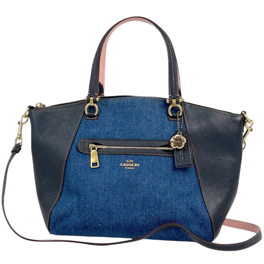 COACH（コーチ） ハンドバッグ 2WAY プレーリー サッチェル レザー