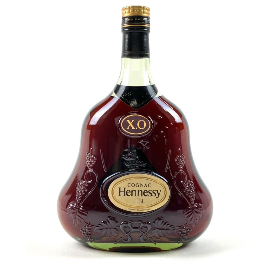 COGNAC Hennessy XO 金キャップ　1000ml ヘネシー Hennessy XO 金キャップ グリーンボトル 1000ml ブランデー