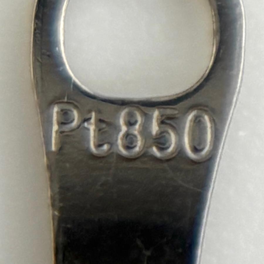 ヴァンドーム青山 VENDOME AOYAMA クロスモチーフ デザインネックレス プラチナ ペンダント メレダイヤ 十字架 Pt950 Pt850 ダイヤモンド レディース 中古_5