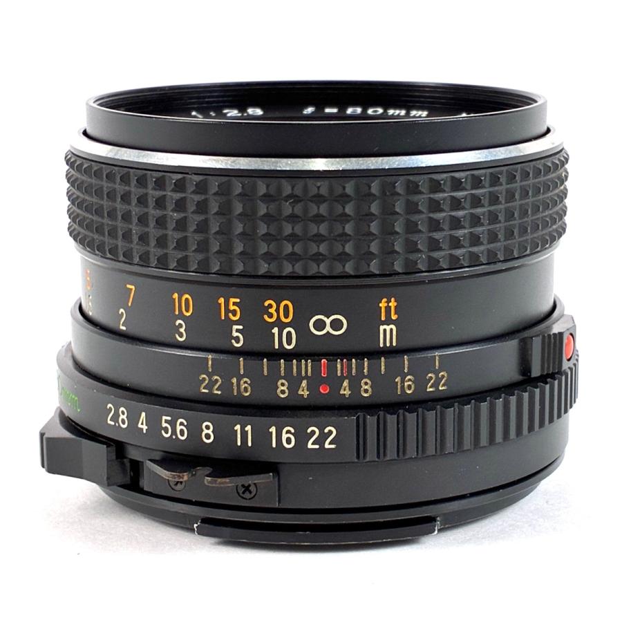 マミヤ Mamiya SEKOR C 80mm F2.8 M645用 中判カメラ用レンズ 中古
