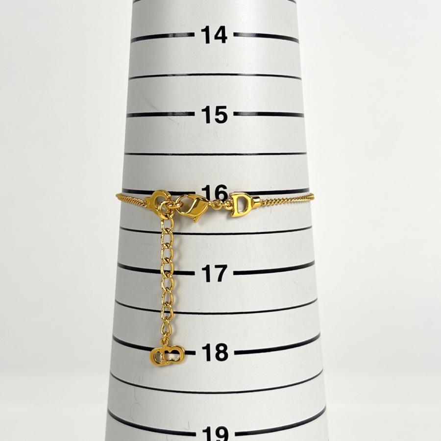 クリスチャンディオール Christian Dior ロゴ ブレスレット 腕輪 