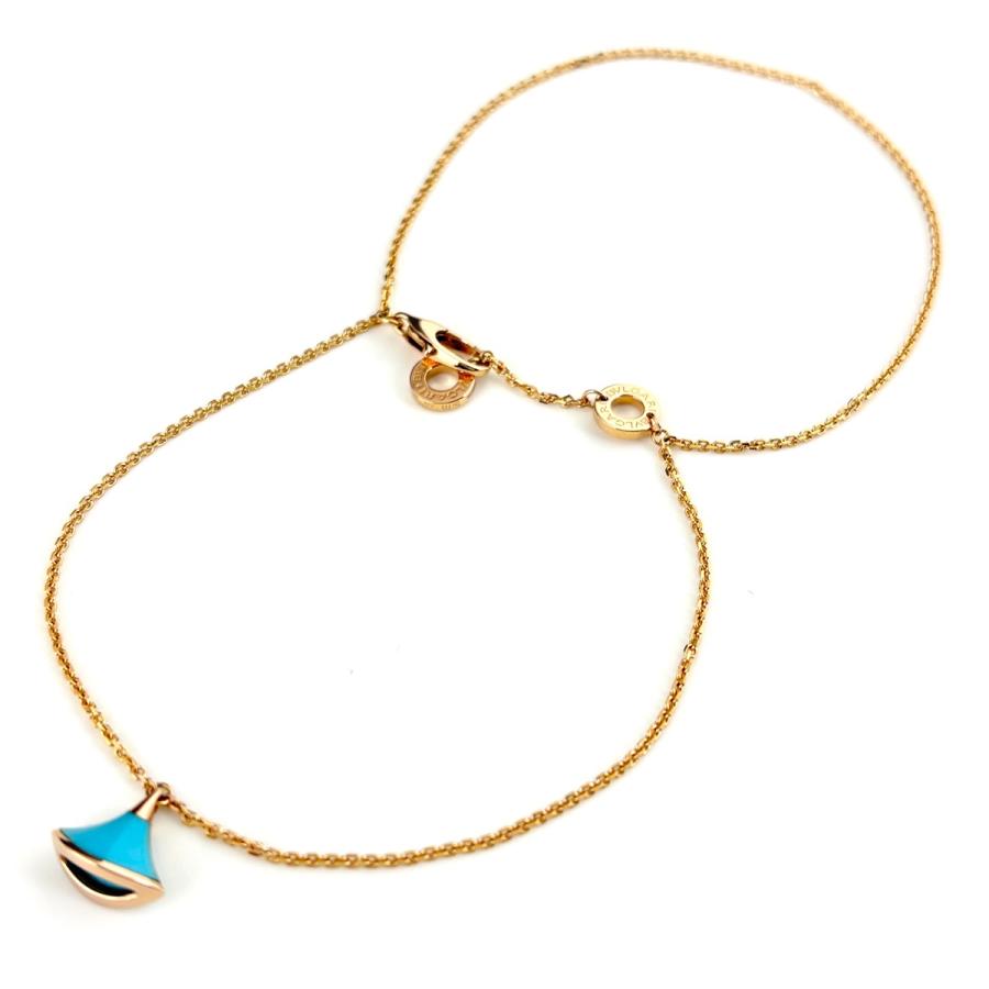 【箱付き】BVLGARI ブレスレット　ディーヴァ　ドリーム　ブルー　ゴールド BVLGARI（ブルガリ） ディーバドリーム ブレスレット PG ピンク