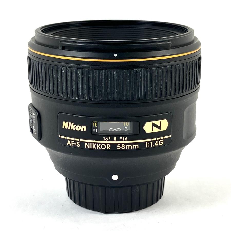 ニコン Nikon AF-S NIKKOR 58mm F1.4G 一眼カメラ用レンズ（オート
