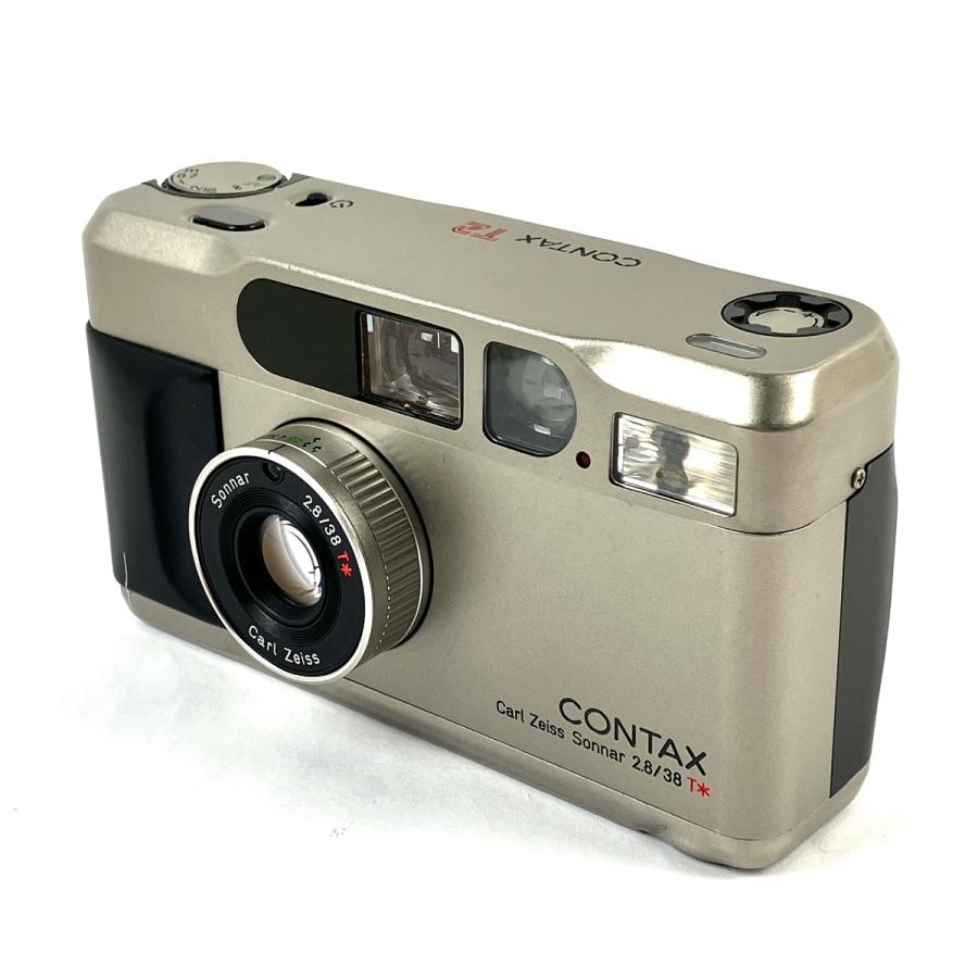 コンタックス CONTAX T2 チタンシルバー フィルム コンパクトカメラ