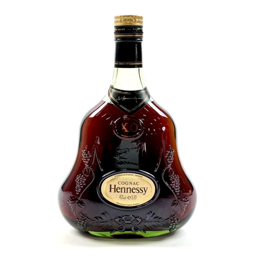ヘネシー　金キャップ　グリーンボトル　古酒　700ml ヘネシー Hennessy XO 金キャップ グリーンボトル 700ml ブランデー