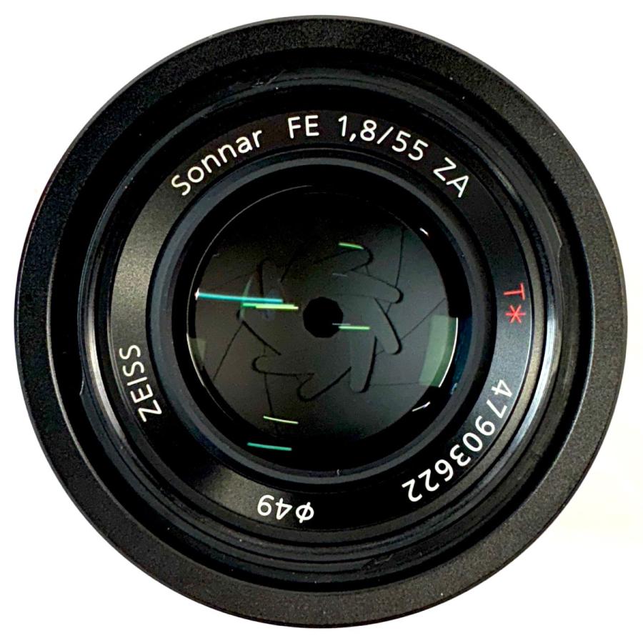 ソニー SONY Sonnar T* FE 55mm F1.8 ZA 一眼カメラ用レンズ（オート