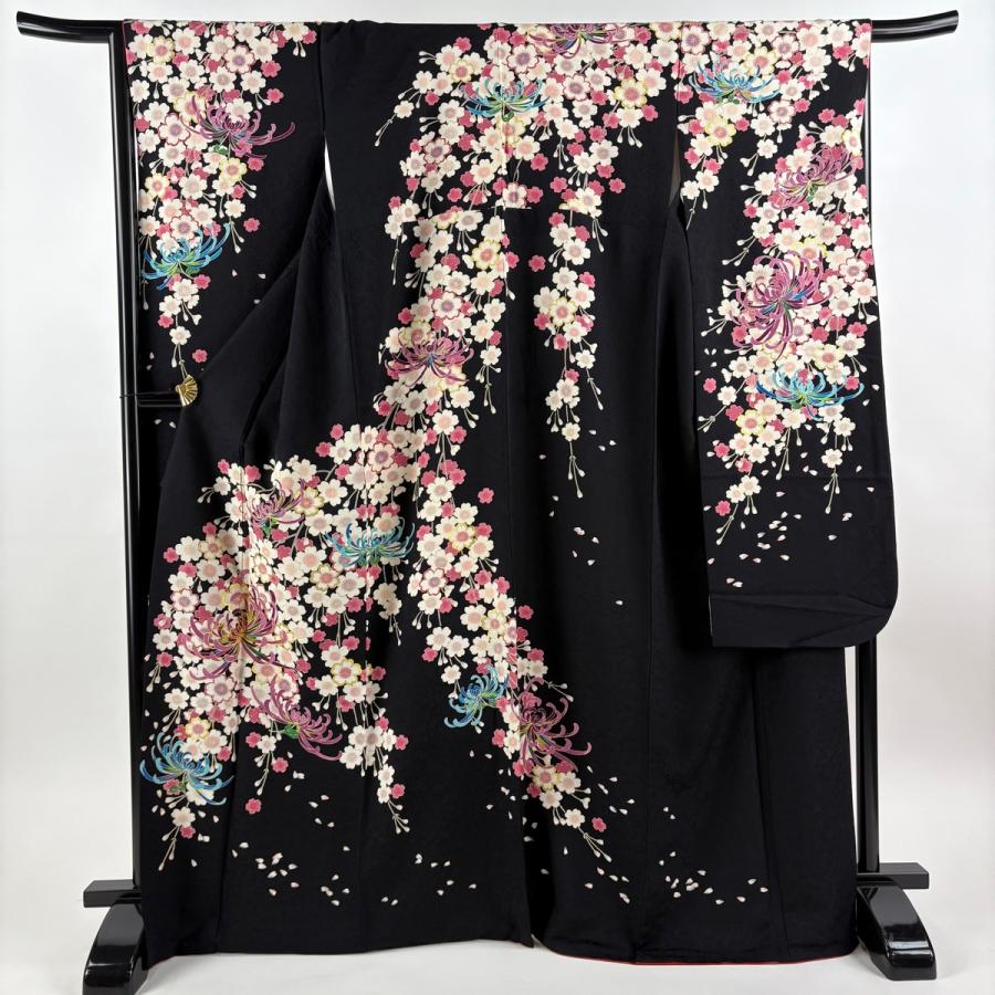 振袖 美品 名品 身丈169.5cm 裄丈68cm 正絹 【中古】 振袖 身丈169cm 裄丈68cm 正絹 秀品 【中古】の通販 by バイセル
