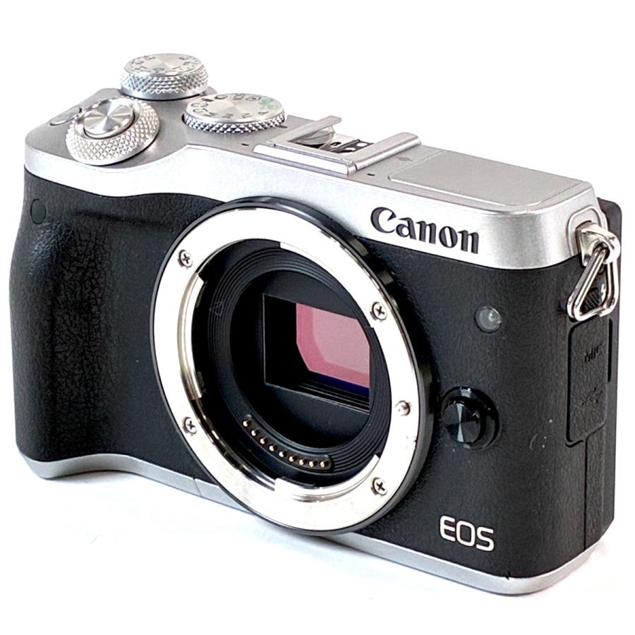 キヤノン Canon EOS M6 ボディ シルバー デジタル ミラーレス 一眼