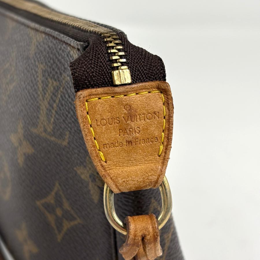 ルイ・ヴィトン Louis Vuitton ポシェット アクセソワール メイク コスメ アクセサリーポーチ モノグラム ブラウン M51980 レディース 中古_3