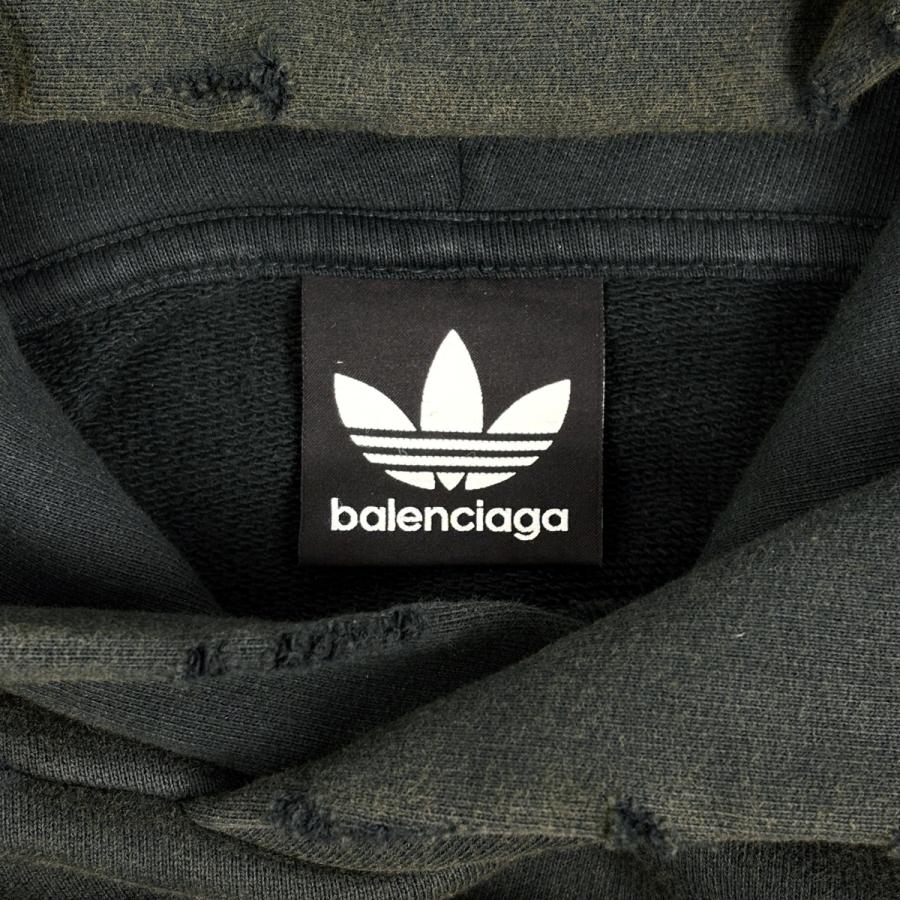 balenciaga adidas コラボ フード付きパーカー BALENCIAGA x ADIDAS Wmns HOODIE パーカー Green バレンシアガ