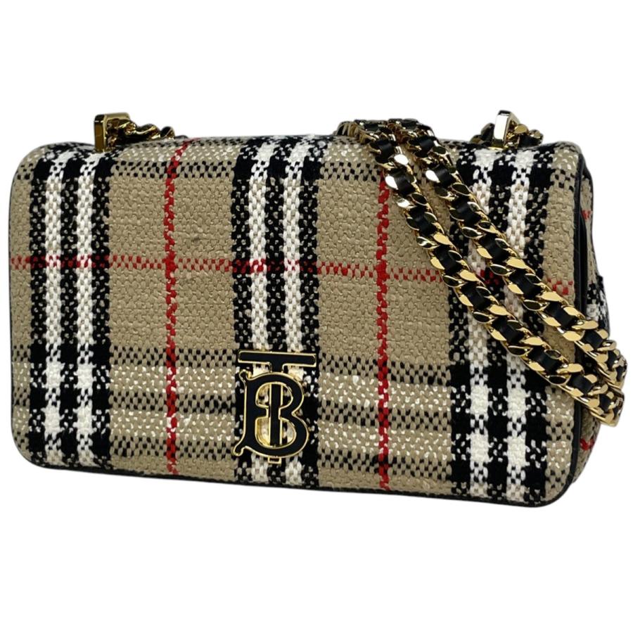 BURBERRY（バーバリー） スモールローラ チェーン ショルダーバッグ TB
