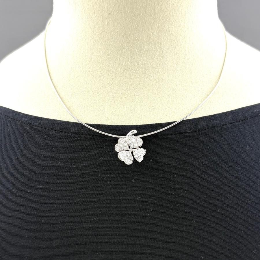 MIKIMOTO（ミキモト） クローバーモチーフ デザインネックレス