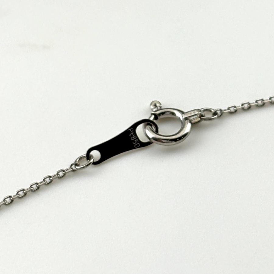 メレダイヤ デザインネックレス プラチナ ペンダント ネックレス Pt900 Pt850 ダイヤモンド レディース 中古_3