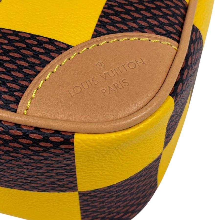LOUIS VUITTON ルイヴィトン ダミエポップ チェス メッセンジャー 2wayバッグ ショルダーバッグ ブラウン×イエロー PVCレザー RFID N40562 LOUIS VUITTON（ルイ・ヴィトン） チェス メッセンジャーバッグ ダミエ